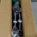 Sprinkler Hose with Holes, Flat Soaker Hoses 50 ft (25 ft 2pack) with Garden Staples and Splitters, PVC Drip Line Irrigation Watering Hoses for Lawn,Garden Beds (50 ft) (Black)