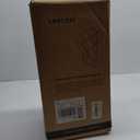 Labcosi 3 Tier Tree Bookshelf, Small Bookshelf with Open Storage Space, Wood Shelf for Storing Books, Book Organizer Shelves for Home Office, Bedroom, Living Room