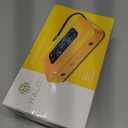 HALO Bolt Ultimate 3 Portable Car Battery Jump Starter | 130 PSI Air Compressor, 55.5Wh USB Power Bank, Large Display, Emergency Floodlight & Charger, Jumps Cars SUVs & Trucks, Inflates Tires Yellow