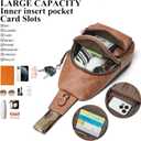 Sling Bag Crossbody Bags for Women Fanny Packs Purse Backpack Casual Daypacks for Travel Work Shopping