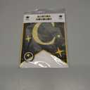 Yancan Graduation Banner Party Decorations, Black and Gold Class of 2026 Grad Garland for College High School Decor