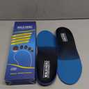 Plantar Fasciitis Insoles for Men Women - Orthotics Inserts, Shoe Insoles Arch Support Flat Feet Inserts Work Boot Insoles for Standing All Day (Mens 7-7 1/2 | Womens 9-9 1/2) (Blue)