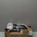 28in Large Dog Bed, Medium Size Dog and Cats, Calming Donut Bed for Puppy and Kitten, Washable Round Fluffy Pet Bed (Light Grey)