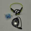 IFECCO Swimming Headphones Underwater - IP68 Waterproof Bone Conduction Headphones Bluetooth 5.4,Open Ear Earbuds with 32GB MP3 Player Memory for Swimming Running Cycling (Green)