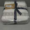 Eddie Bauer - Queen Sheets, Cotton Flannel Bedding Set, Brushed For Extra Softness, Cozy Home Decor (Snowflake Fair Isle, Queen)