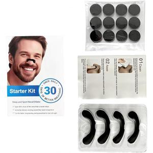 Nasal Strips Breathing Starter Kit  30 Days Count  Boost Oxygen, Reduce Snoring, Improve Sleep Quality - Sweat Resistant Snoring Aids