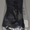 SHAPSHE Waist Trainer Corset for Women Tummy Control Sport Workout Body Shaper Vest for Women Postpartum Gym Zipper and Hooks (Small, Black)