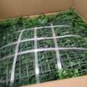20"x20" (12P), Artificial Greenery Grass Wall Backdrop, UV-Anti | Faux Green Boxwood Panel for Patio Balcony Privacy, Green Hedge Ivy Fence Covering Privacy, Garden, Backyard Wall Home Decor