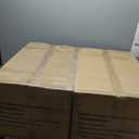 Set of 6 HomeBuddy Shoe Organizer Box - 12 Pack Shoe Box, Stackable Sneaker Storage, Sturdy Shoe Containers with Back Ventilation, Clear Shoe Boxes - Bamboo Charcoal Deodorizers Included