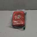 Mini First Aid Kit - 150 Piece Small Waterproof Hard Shell Medical Kit for Home, Car, Travel, Camping, Truck, Hiking, Sports, Office, Vehicle & Outdoor Emergencies- Small First Aid Medical Kit (Red)