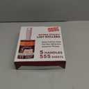 Lint Rollers for Pet Hair Extra Sticky, 555 Sheets Mega Value Set Lint Roller with 5 Upgraded Handles, 5 Rollers Portable Pet Lint Remover for Clothes, Furniture, Carpet, Dog & Cat Hair Removal