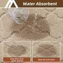 COSY HOMEER Kitchen Rugs 20"x79" Non-Slip Washable Kitchen Mats for Floor Absorbent Kitchen Carpet Soft Rugs for Kitchen,Sink Mat,Entrance,Area Rug,Warm Beige