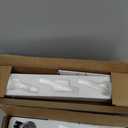 YaFex Curtain Rods 2 Pack 32-58 Inch, Heavy Duty 1 Inch Curtain Rod, Black Short Adjustable Window Treatment Rods, Modern Design, Easy Installation