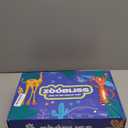 Kids Roller Skates for Beginners - ZOOBLISS Toddler Roller Skates for Boys and Girls Ages 3-7 with Light-Up Wheels & 4 Adjustable Sizes, Tri-Wheel Training Skates for Kids (S-Small(11C-1Y US), Dinosaur Blue)