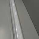 Persilux Cordless Zebra Blinds for Windows Dual Layer Roller Blinds (54" W x 64" H, White) Free-Stop Roller Blinds, Light Control for Day and Night, Light Filtering Sheer Roller Shades for Home