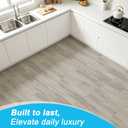 Art3d 24-Pack Click-Lock Wood SPC Floor Planks, 24 x 6 Inch, Light Grey Oak | Premium Vinyl, Waterproof, Interlocking, Wood Textured, Fade Resistant, Tool-Free, Ideal for Bedroom, Living Room, Kitchen
