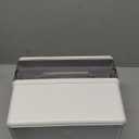 3 Tier Medicine Cabinet Organizer Large Capacity Medicine Organizer, Portable Medicine Box with Handle, Multipurpose Medical Box with Removable Tray, First Aid Boxes Empty, White