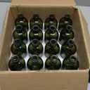 YOUEON 16 Pack Green Glass Bud Vases, Small Bud Vases in Bulk, Glass Flower Vases for Centerpieces, Vintage Decorative Bottle Vases for Flowers, Home Decor, Wedding Reception, Office