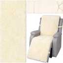 Marsui Recliner Sheepskin Pad Recliner Chair Cover, White, 1.8 x 5.6 ft
Lambskin Chair Cover, Fluffy Fur Mat for Long Seat Home, Hospital, Warm, Super Soft Stress Relief for Elderly Pregnant Women