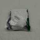 OQQ Women's 2 Piece Bodysuits Sexy Ribbed One Piece Square Neck Short Sleeve Bodysuits Black White S