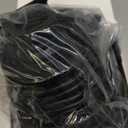 Car Inner Tie Rod Boot Kit, Soft Car Rack and Pinion Boots Keeps Steering Parts (Black, Conical shape)