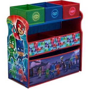 Delta Children Multi-Bin Toy Organizer, PJ Masks