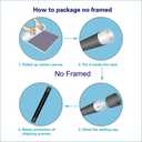 Vintage Matchbook Prints Painting Trendy Coastal Cowgirl Matches Poster Retro Eclectic Matchbox Canvas Wall Art Funky Match Box Aesthetic Room Wall Decor for Bar Cart Unframed 12x16inch