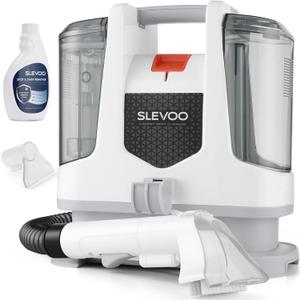 Carpet Cleaner Machine 10.5Kpa Strong Suction, 400W Powerful Motor, Portable Upholstery Cleaner with Spot and Stain Remover for Pet Accident, Rugs, Carpet and Upholstery, White
