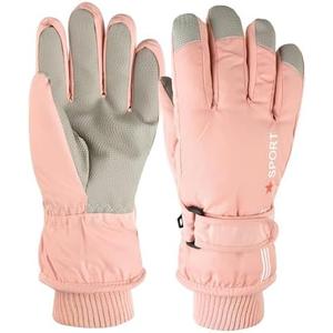 Eohak Kids Winter Snow Ski Gloves - Boys Girls Warm Glove Breathable Waterproof Outdoor Sports Gloves for 5-10Y