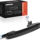 A-Premium Tailgate Handle Liftgate Latch Handle Compatible with Honda CR-V CRV 2002 2003 2004 2005 2006, Smooth Black, Replace# 74810-S9A-J01ZF