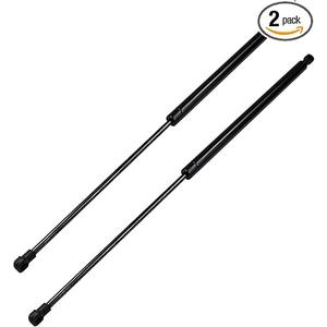 Molloparts 2PCS Hood Shock 11QM417M Compatible with Volvo VNL Mack Front Suspension Lift Support Black Replaces 20358822 20502741 20541720 20592319 20725387