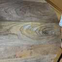 Mud Pie Large Twisted Round Board; 25 1/2" x 18"