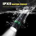 E-riding 10 Pack 11 Inch Traffic Flashlight Wand with 5 Flashing Modes
