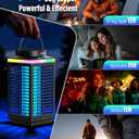 Bug Zapper Outdoor Cordless, 4200V Electric Mosquito Zapper with LED Blue Light, 3 in 1 Portable & Rechargeable Bug Zapper Outdoor Waterproof IP67, Wireless Hanging Fly Zapper for Patio Camping