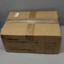 LeiDrail Solar Post Lights Outdoor, 2 Modes Aluminum Solar Deck Fence Cap Light Edison LED Bulbs for 4x4 5x5 6x6 Wooden Vinyl Posts, Patio Decoration Warm White & Cool White 8 Pack (Black)