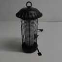 Buzbug LED Bug Zapper Indoor Outdoor, 10 Years Lifespan, 6.5ft Power Cord, IPX4 Waterproof, High-Voltage, Mosquito Zapper, Fly Trap Mosquito Trap, Fly Killer Fly Zapper -MO008C (New Black)