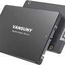 Vansuny 256GB SATA III SSD Internal Solid State Drive 2.5 Internal Drive Advanced 3D NAND Flash Up to 500MB/s SSD Hard Drive for PC Laptop