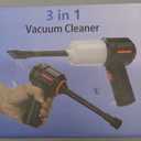 Meudeen Air Duster - Computer Vacuum Cleaner - for Keyboard Cleaning- Cordless Canned Air- Powerful - Energy-Efficient(Air-01) (Black)