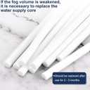 uxcell 48pcs Humidifier Cotton Stick, 8 x 120mm Refill Sticks Filter Replacement Wicks, Humidifier Filter Cotton Refill Travel Mini Humidifier Filters Sticks