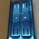 KIPA Universal Stainless Steel Universal Battery Tray Holder Hold Down Kit Street Durable 7 1/2" wide & 13 1/4" long