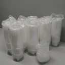 48Pcs Clear Vases for Centerpieces, 4,6,8,10 Inch Glass Cylinder Vases, Tall Hurricane Flower Vase Bulk for Flower Arrangements, Hurricane Candle Holder for Table, Home, Party, Wedding Decor