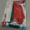 THERABAND CLX Resistance Band 2-Pack, Extra Heavy & Special Heavy Workout Bands with Loops, 5 Non-Latex Exercise Bands for Home, Gym, Travel, Full-Body Training, Blue & Black