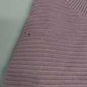 PRETTYGARDEN Womens Long Sleeve Quarter Zip Pullover Sweater Casual Loose V Neck Collared Ribbed Knit Jumper Tops Thumb Hole (X-Large, Light Purple)