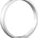 STANCEMAGIC Hubcentric Rings (Pack of 4) - 54.1mm ID to 73.1mm OD - Silver Aluminum Hubrings - Only Fits 54.1mm Vehicle Hubs and 73.1mm Wheel Centerbore - Compatible with Scion Mazda Toyota