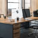 tonchean 4PCS Acrylic Desk Dividers - 23.6L x15.8W White, Office Privacy Partitions with Clamps, Plexiglass Protective Shields for Offices Schools Call Centers