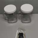 Brajttt 2 Pack Wide Mouth Mason Jars,74oz Large Mason Jar with Handle,Sun Tea Glass Jar for Outside,Glass Food Storage Jars For Juice,Sugar, Flour, Pickle, Coffee, Candy