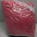 FlyDOIT Round Area Rugs for Bedroom Living Room, 5x5 Rose Red Super Soft Comfy Thickened Memory-Foam Indoor Circle Carpets, Modern Aesthetic Minimalist Carpet for Boys Girls Adults Nursery Home Dcor