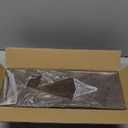 Dahey Mug Holder Wall Mounted Mug Rack with Hooks, Set of 2, Storage Rustic Floating Shelf Coffee Bar Accessories Wood Coffee Cup Hanger for Organizing Cooking Utensil Home Kitchen Decor, Brown