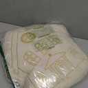 DN DECONATION House Shape Christmas Pillow, White Decorative Pillow 15In - Gold Embroidered Faux Fur Holiday Throw Pillow for Sofa Bedroom Home Christmas Decor (Hut)