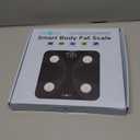 Scale for Body Weight and Fat Percentage, RunSTAR Digital Accurate Bathroom Smart Scale with Large Display, FSA&HSA Eligible 13 Body Composition Analyzer Sync App (Black)